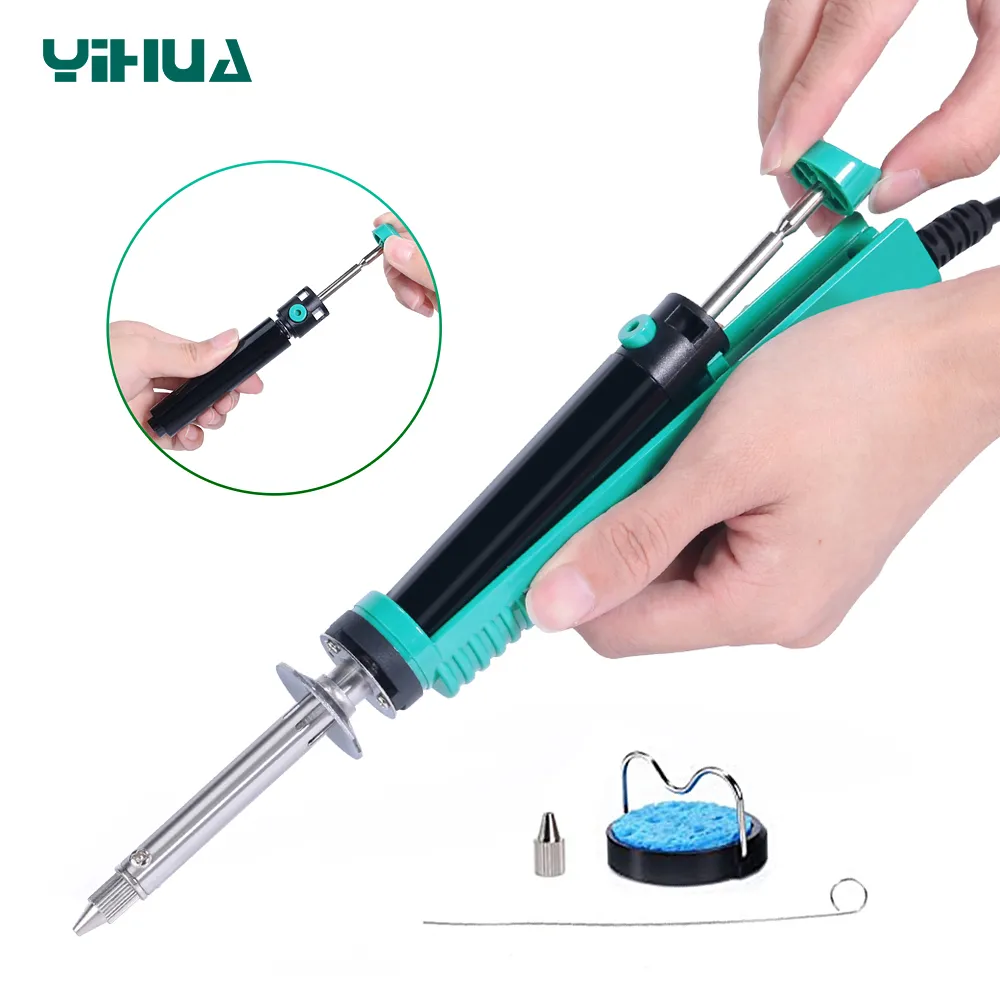 Desoldering Pump Electric Vacuum Station - Электрический паяльный пистолет YIHUA 929D-V 30W