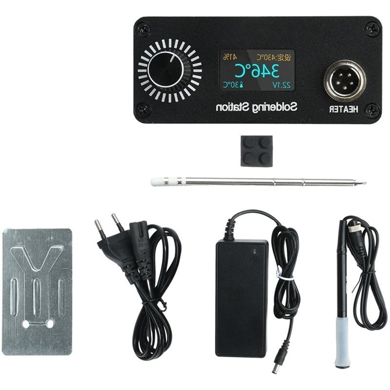 【A56X】Портативная мини-цифрова – обзор и цена T12 Soldering Station Oled