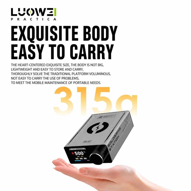 Паяльная станция LUOWEI LW-SS0 – обзор и цена C210 Precision Soldering Station