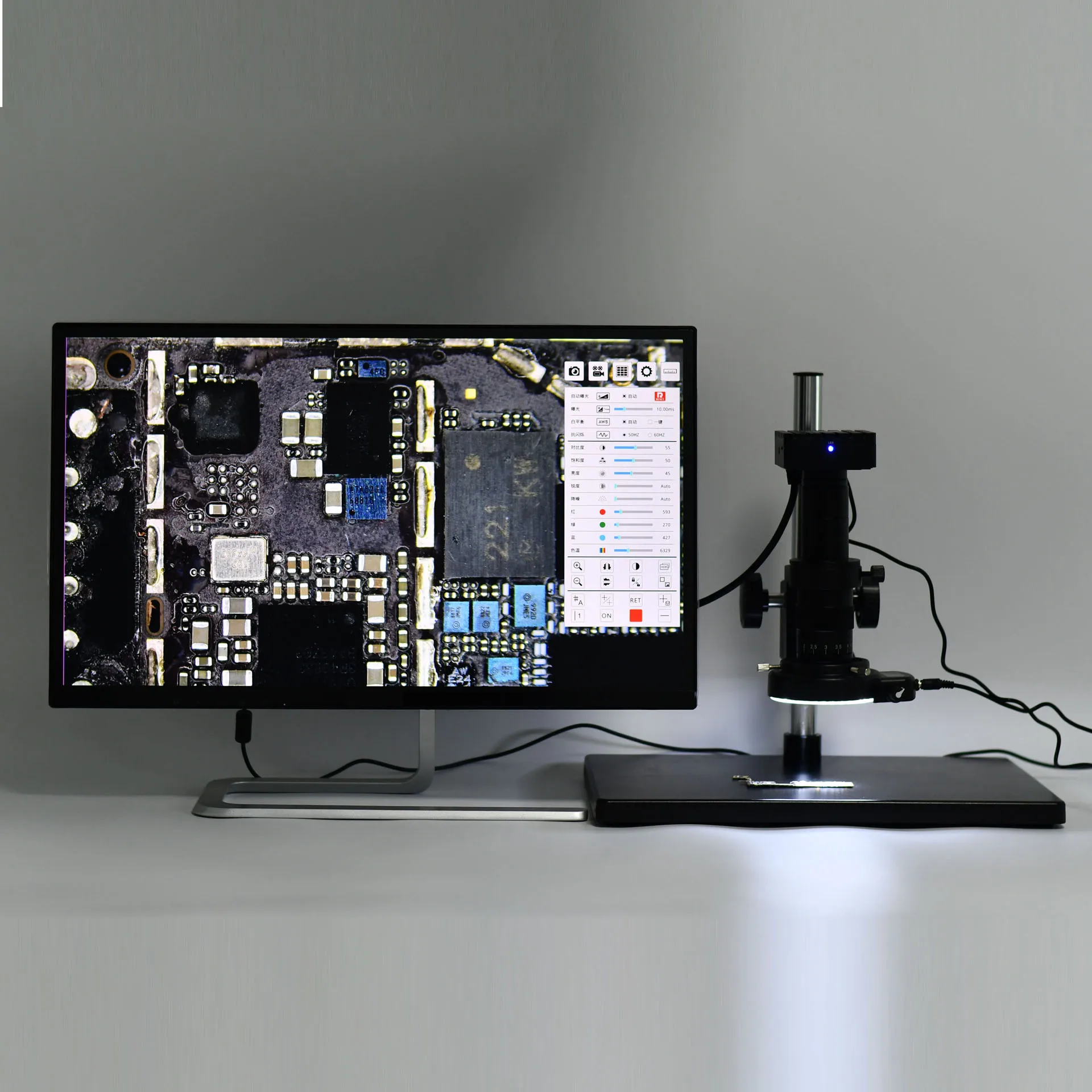 Промышленная видеомикроскопиче – обзор и цена 4K Microscope Camera Sony Sensor